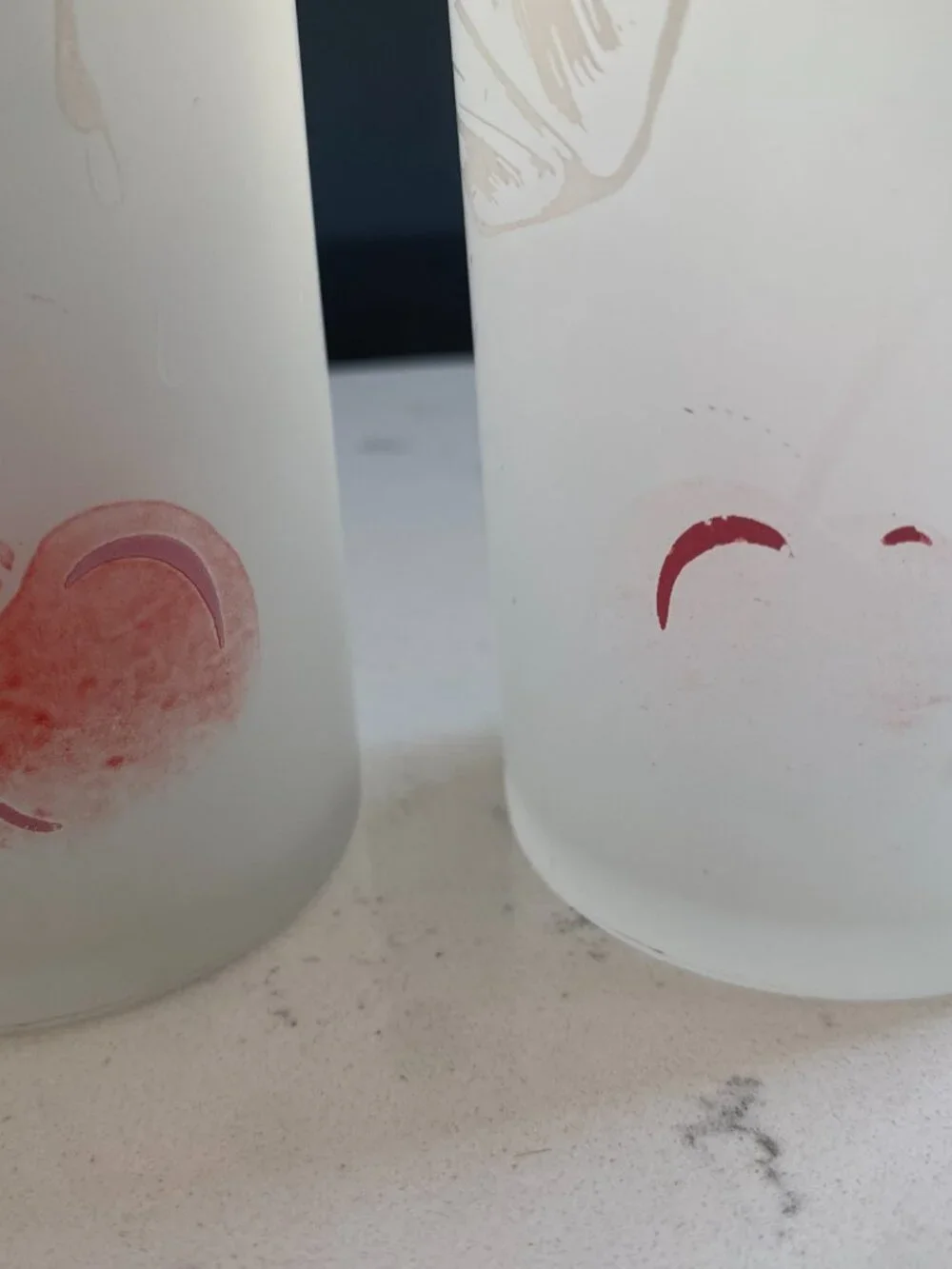 Vintage MCM Tom Collins Federal Glass Set of 2 Cherry Lemon Ice Cocktail